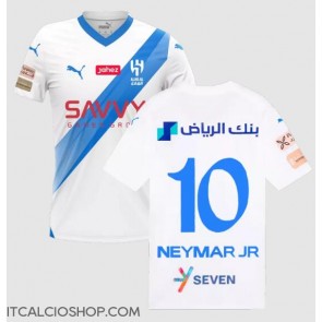 Al-Hilal Neymar Jr #10 Seconda Maglia 2023-24 Manica Corta